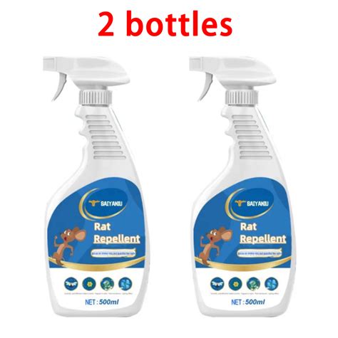 10 Years Rat Free🐭 Rat Repellent Spray 500ml Rat Repellant For Home Rat