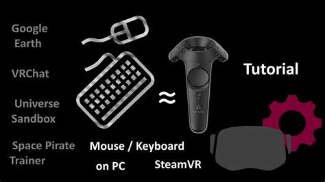 Keyboard And Mouse Emulate Htc Vive Controller For Virtual Reality