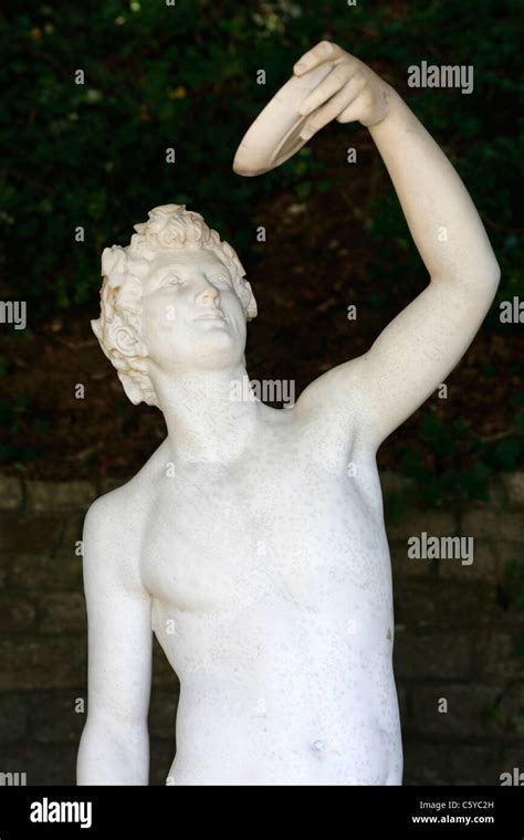 The Statue Of Bacchus Roman God Of Wine Stock Photo Alamy