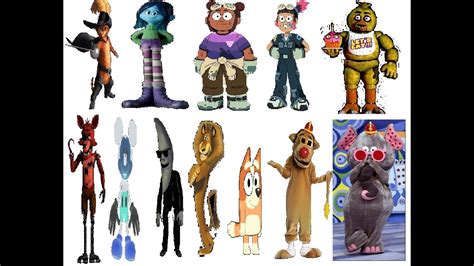 All Toby The Rabbit Productions Favorite Characters Sings I M Blue Da