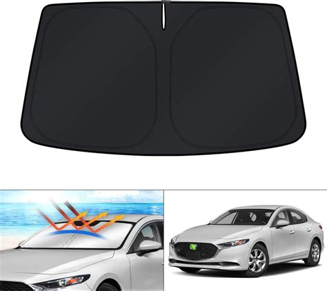 KUST Custom Fit Windshield Sun Shade For Mazda 3 Accessories 2019 2024