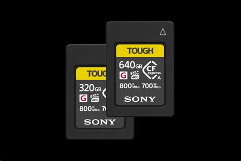 Sony S New Gb Cfexpress Type A Card Is The Highest Capacity To Date