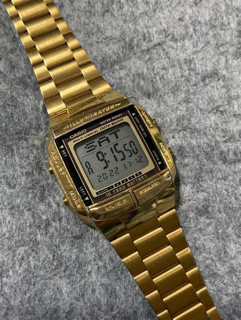 Casio Vintage Watch DB-360 (Gold), Women's Fashion, Watches ...