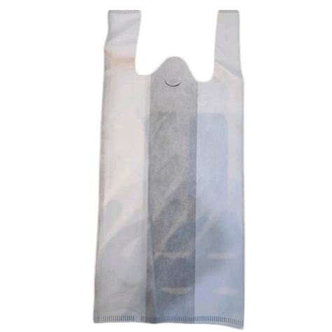 White Plain W Cut Non Woven Carry Bag Capacity 5 Kg At Rs 115