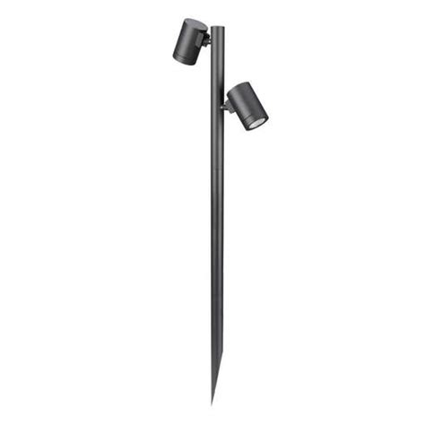 Astro Lighting Bayville 900 Twin 16 4W LED Spike Light Black 3000K