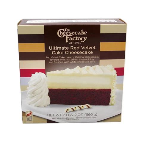 The Cheesecake Factory Ultimate Red Velvet Cake Cheesecake Peanut