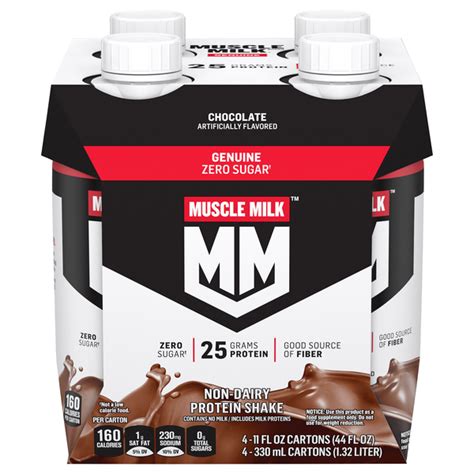 Save On Muscle Milk Non Dairy Protein Shake Chocolate Rbst Free Pk