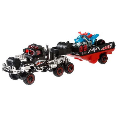 Hot Wheels City Haulin Horsepower kisautó szállító kamion szett JátékNet hu