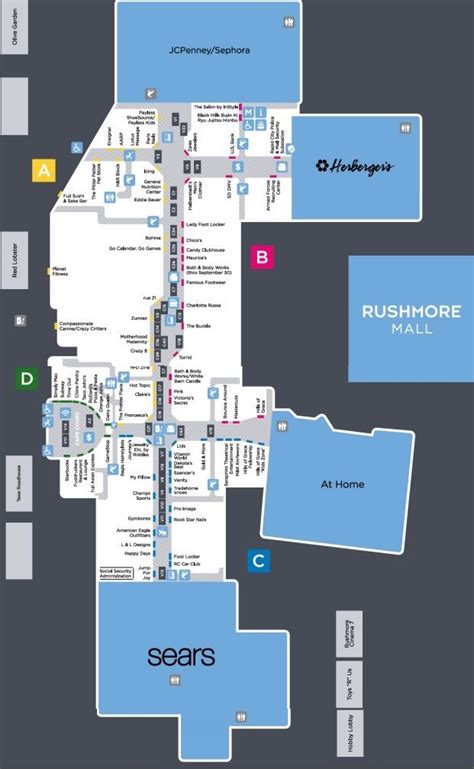 Rushmore Mall In Rapid City South Dakota Shopping Plan