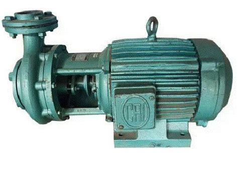 Hp Power Mild Steel Electric Cri Monoblock Pump For Industrial At