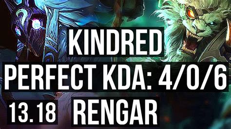 Kindred Vs Rengar Jng M Mastery Games Euw Master