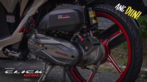 Paano Mag Palit Ng Rear Shock Sa Honda Click I Mutarru Shock Youtube