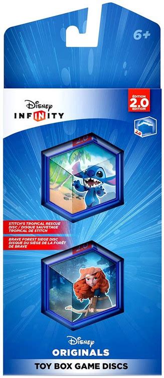 Disney Infinity 20 Originals Toy Box Game Discs Toywiz