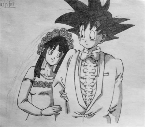 Goku Chi-Chi Wedding by Finkler on DeviantArt