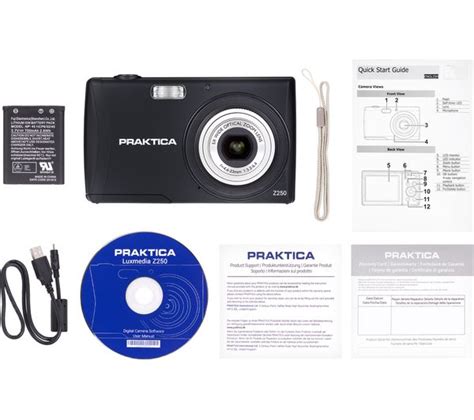 Buy PRAKTICA Luxmedia Z250 BK Compact Camera Black Free Delivery