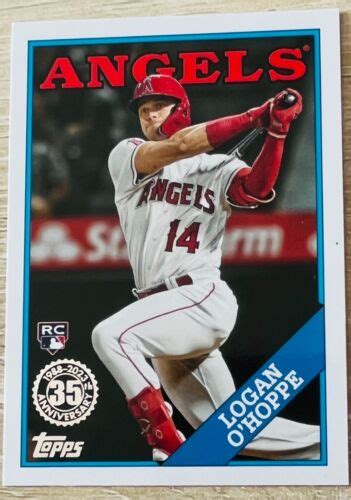 Logan O Hoppe 2023 Topps 2T88 8 35th Anniversary RC Los Angeles Angels