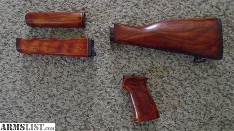 ARMSLIST For Sale Yugo AK Wood Furniture Set M70 M90 OPAP NPAP