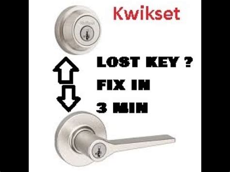 Kwikset Smart Lock Lost Key Min Fix Also How To Use The Kwikset