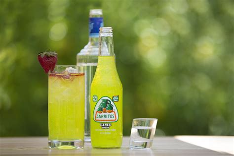 Jarritos Citrus Bay Cooler Recipe Tall Glass Filled With Ice 1 ½ Oz