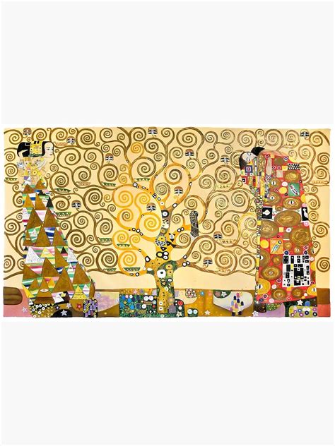 Gustav Klimt The Tree Of Life Stoclet Frieze L Arbre De Vie