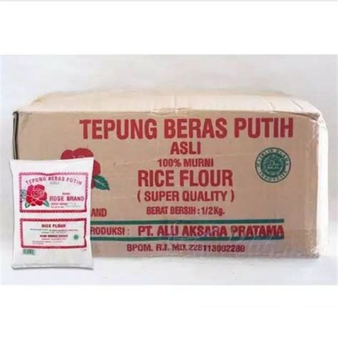 Jual Tepung Beras Rosebrand Gr X Bks Dus Karton Instant