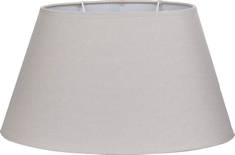 Better Best Oval Taupe Linen Lampshade Oval Shape 35 Cm Colour