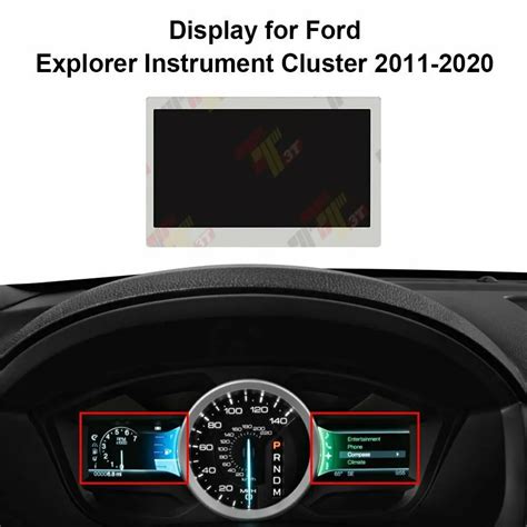 Tela De Painel Lcd Colorida Para Ford Explorer Fusion Mondeo