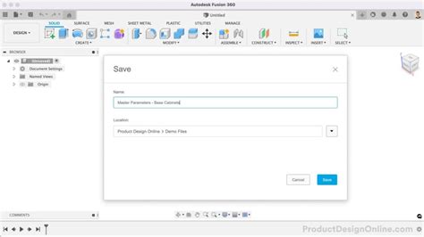 How To Create And Use Global Parameters In Fusion Product Design