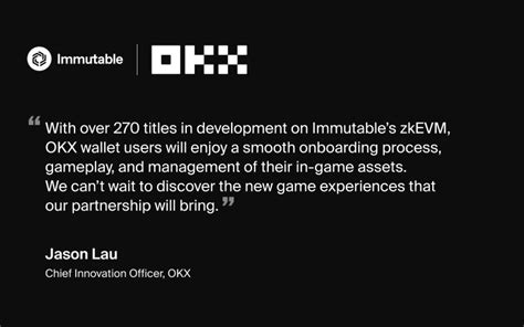 Okx And Immutable To Release Web Gaming Launchpad