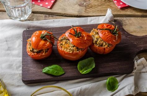 Recette Tomates Farcies Au Quinoa Et Aux Herbes G