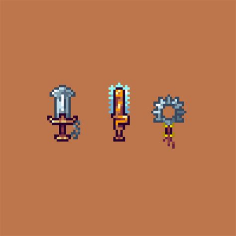 Pixilart - Botw Weapons by Demigodish