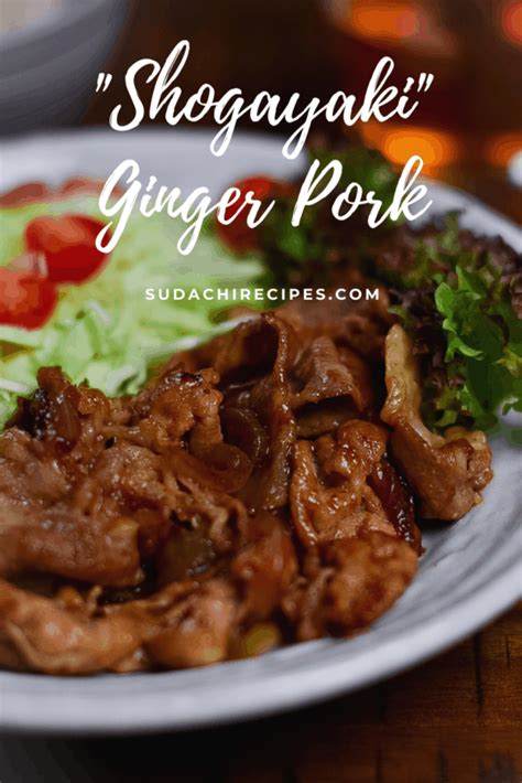 Buta No Shogayaki Japanese Ginger Pork Artofit