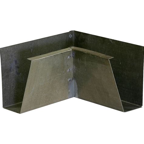 4-in x 8.625-in Designer Profile Gutter Inside Corner at Lowes.com