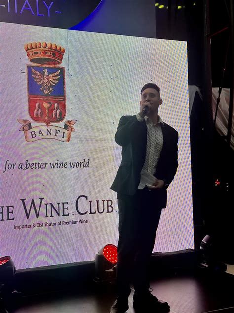 Banfi Wines Pushes For A Better Wine World In The Philippines