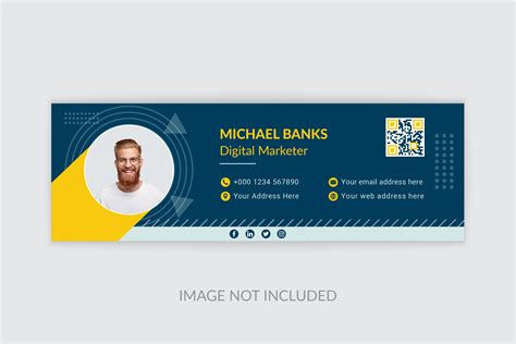 Minimalist Email Signature Design Graphic By Ju Design · Creative Fabrica