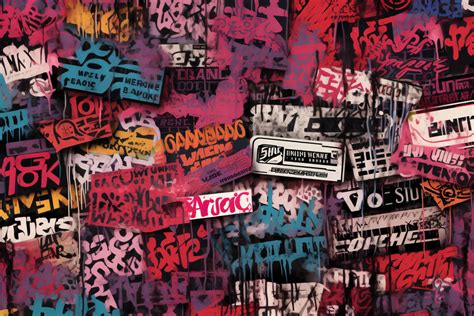 Vintage Graffiti Background Graphic By Forhadx5 · Creative Fabrica