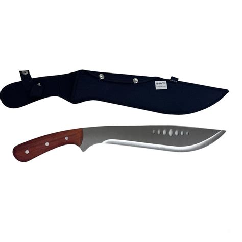 Faca Churrasco Faca Kukri Full Tang Lamina A O Inox Extremamente Afiada