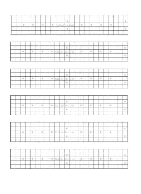 Free Blank Guitar Tab Paper Mustequity