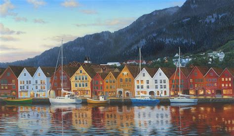 Bergen Norway Welcome To Kelley Fine Art