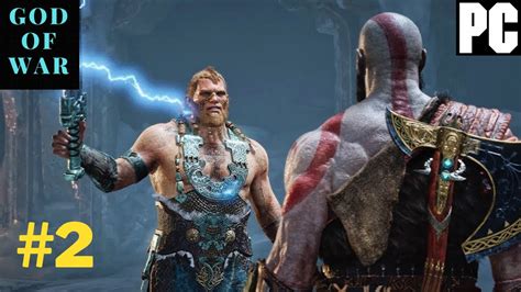 Kratos Vs Thor S Sons Magni And Modi God Of War Gameplay Pc