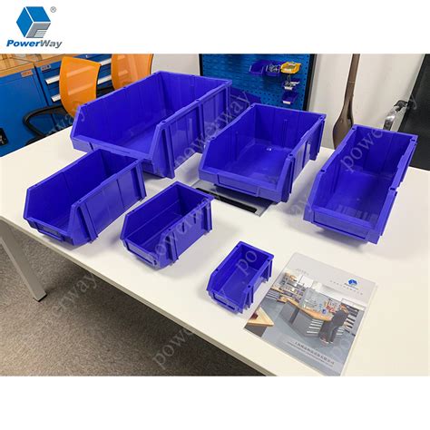 Powerway Warehouse Tool Plastic Storage Bin For Spare Parts Organizing