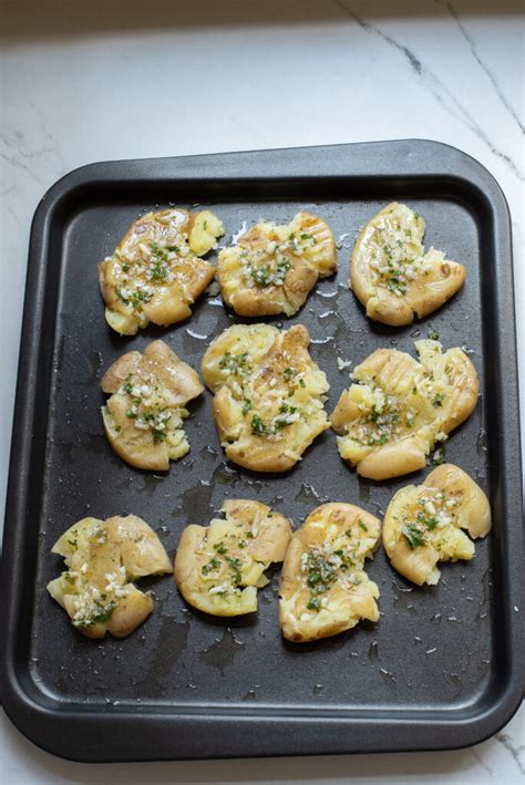 Lemon Smashed Potatoes