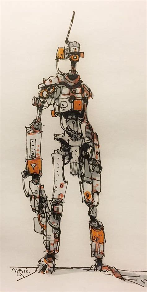 Ian Mcque On Twitter Robot Design Sketch Robots Drawing Robot