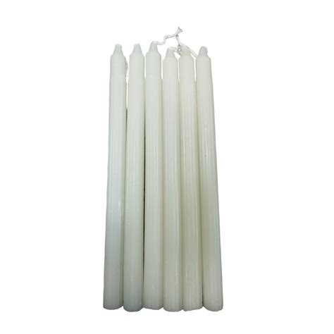 Candle White 6pack In Packet C20