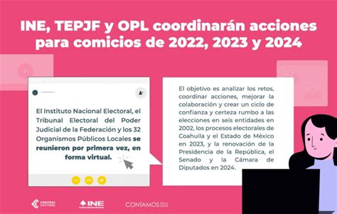 Por Primera Vez Se Reunieron En Forma Virtual El Ine El Tepjf Y Los