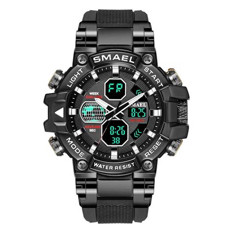 Smael Dual Time Analog Digital Sport Water Proof Men S Watch