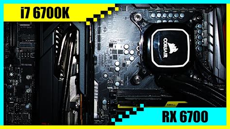 I7 6700k Rx 6700 Gaming Pc In 2022 Tested In 7 Games Youtube