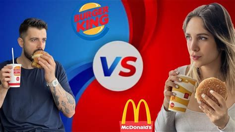 Mc Donald s vs Burger King مک دونالد یا برگرکینگ YouTube