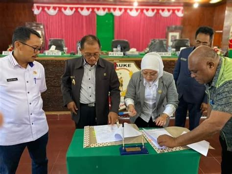 Papua Selatan Pos Eksekutif Dan Legislatif Teken KUA PPAS 2022 Ini