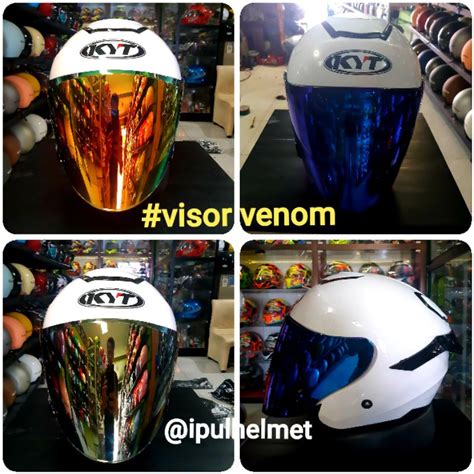 Jual VISOR VENOM IRIDIUM PNP KYT KYOTO DJMARU MAXI GALAXY INK DYNAMIC